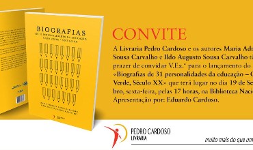 Lançamento do Livro " Biografias de 31 Personalidades da Educação - Cabo Verde, século xx"
