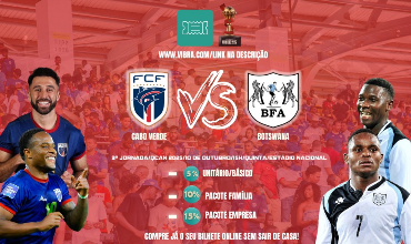 Jogo Cabo Verde vs. Botswana - 3ª Jornada Qualificação CAN 2025