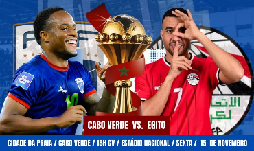 Jogo Cabo Verde vs. Egito - 5ª Jornada Qualificação CAN 2025